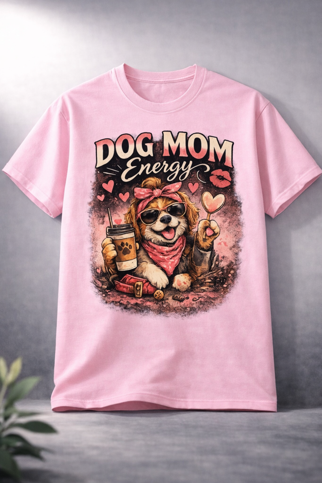 DOG Mom energy ! (T-shirt)